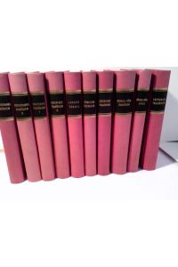 Konvolut: 10 Bände (von11) Dichtung der Antike Standard Klassiker Ausgabe.