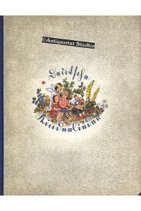 Deutsche Kinderlieder. Ein Bilderbuch. Konvolut von drei Bänden.