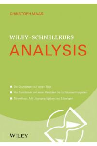 Wiley-Schnellkurs Analysis