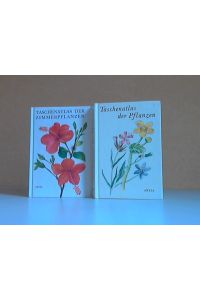 Taschenatlas der Pflanzen + Taschenatlas der Zimmerpflanzen  - Illustrationen von Karel Svolinsky und Jirina Kaplicka