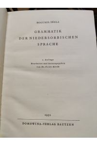 Grammatik der niedersorbischen Sprache.