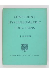Confluent Hypergeometric Functions