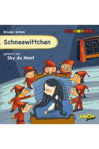 Schneewittchen gelesen von Sky du Mont - ICHHöRMAL  - CD mit Musik und Geräuschen, plus 16 S. Ausmalheft