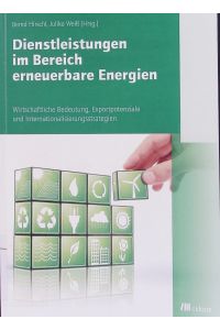 Dienstleistungen im Bereich erneuerbare Energien.   - Wirtschaftliche Bedeutung, Exportpotenziale und Internationalisierungsstrategien.