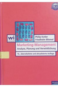 Marketing-Management.   - Analyse, Planung und Verwirklichung.