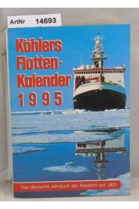 Köhlers Flottenkalender 1995, 83. Jahrgang,