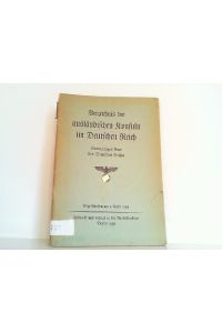 Verzeichnis der ausländischen Konsuln im Deutschen Reich - Abgeschlossen am 1. April 1939.