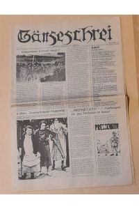 Gänseschrei Nr. 13 / 1983 (Alternative Stadtzeitung für Gaggenau)
