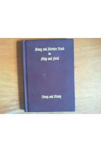 Song and Service Book for Ship and Field. Army and Navy.