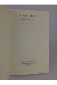 Sprache und Sprachen bei Marcel Proust: Sechste Publikation der Marcel Proust Gesellschaft  - Sechste Publikation der Marcel Proust Gesellschaft