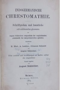 INDOGERMANISCHE CHRESTOMATHIE.