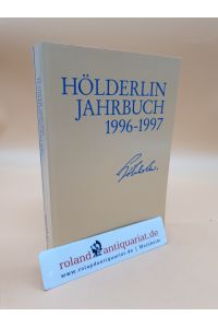 Hölderlin-Jahrbuch 1996 - 1997m (30. Band)