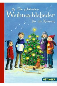 Die schönsten Weihnachtslieder für die Kleinen. Mit Bildern von Marina Rachner. Inkl. Melodienoten und Gitarrenakkorde.   - Alter: ab 3 Jahren.