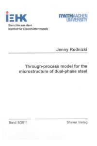 Through-process model for the microstructure of dual-phase steel