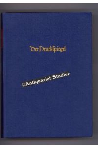 Der Druckspiegel. Ein Archiv für deutsches und internationales grafisches Schaffen. Jahrgang 1959.