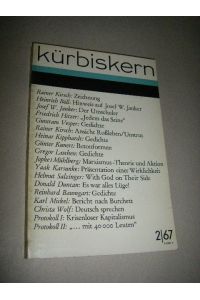 Kürbiskern. Literatur und Kritik. 2/67