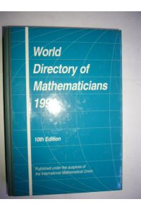 World Directory of Mathematicians 1994 10th edition