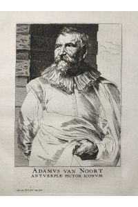 Adamus van Noort - Adam van Noort (1562-1641) Flemish painter Maler peintre Portrait