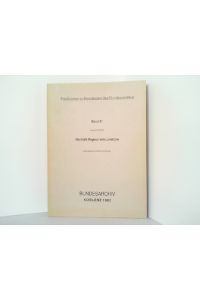 Nachlaß Magnus von Levetzow. Bestand N 239.   - Findbücher zu Beständen von Bundesarchivs. Band 21. Bearbeitet von Gerhard Granier.