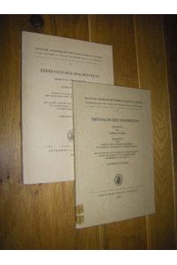 Thüringischer Dialektatlas. Lieferung 1 (Textteil) u. 2 (Textteil) (2 Bände)