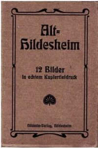 Alt-Hildesheim 12 Bilder in echtem Kupfertiefdruck