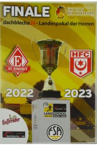 Prg. Hallescher FC - FC Einheit Wernigerode (Pokalfinale) 03. 06. 2023
