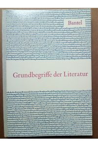 Grundbegriffe der Literatur.
