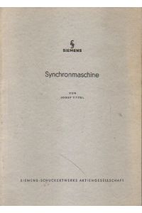 Synchronmaschine.