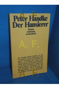 Der Hausierer : Roman  - Suhrkamp Taschenbuch  1959