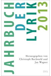 Jahrbuch der Lyrik 2013