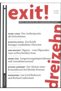 exit! 13 Krise und Kritik der Warengesellschaft  - Heft 01/2016