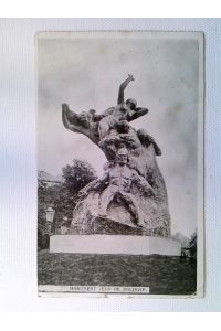 Douai, Monument Jean de Bologne, Bay. Res. Inf. Rgt. 2, 4. Komp. , AK, gelaufen Feldpost 1915