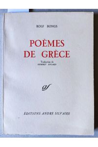 Poèmes de Grèce. Traduction de Gilbert Socard.