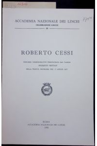 ROBERTO CESSI.   - 48