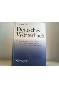 Deutsches Wörterbuch.   - Hermann Paul
