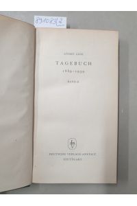 Tagebuch / Journal : Band I 1889-1913 : Band II 1914-1923 : 2 Bände :