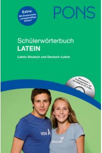 PONS Schülerwörterbuch Latein  - Latein-Deutsch / Deutsch-Latein, mit CD-Rom für PC und Mac
