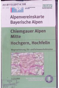 Alpenvereinskarte.