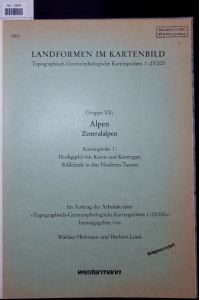 Gruppe VII: Alpen Zentralalpen.   - Kartenprobe 1 : Hochgipfel mit Karen und Kartreppe, Süßleiteck in den Niederen Tauern