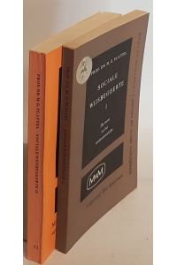 Sociale wijsbegeerte (2 vols. / 2 Bände) - Vol. I: De mens en het medemenselijke/ Vol. II: De mens in de maatschappij.