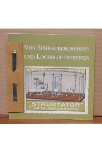 Von Schraubendrehern und Lochblechstreifen (Weihnachtausstellung des Thüringer Museums Eisenach 2. Dez. 2000 bis 25. 2001)