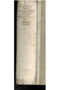 Regierungs- und Intelligenz-Blatt für das Königreich Baiern 1822. Original-Ausgabe cpl.