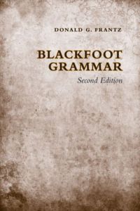 Blackfoot Grammar (Heritage)