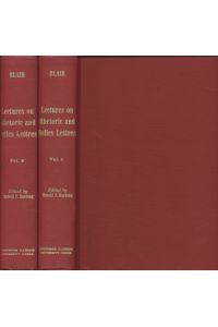 [2 Vol. ] Lectures on Rhetoric and Belles Lettres.