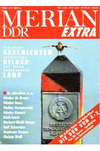 Merian DDR Extra : exklusive Geschichten, aufregende Bilder aus einem unbekannten Land