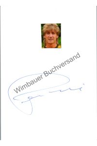 Original Autogramm Frank Mill BVB Dortmund /// Autograph signiert signed signee