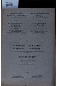 Geologischer Atlas der Schweiz.