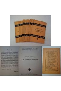 Bekennende Kirche. Schriftenreihe, herausgegeben von Chr. Stoll: Heft 2, 3, 4, 5, 6, 11, 17, 19, 21, 30 * 1 0 H e f t e