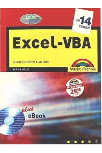 Excel-VBA, Schritt für Schritt zum Profi