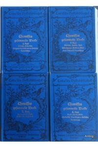 Chamissos gesammelte Werke in vier Bänden.